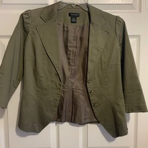 Olive Green Blazer